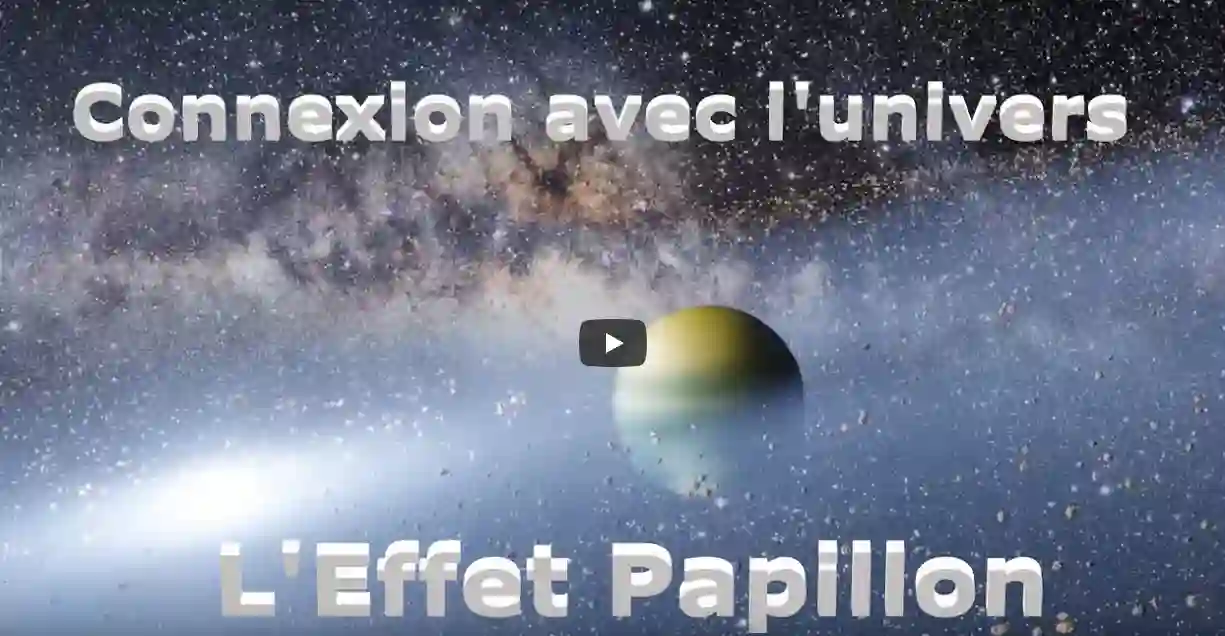 Connexion spirituelle avec l'univers et effet papillon - Voyance Jean-Claude